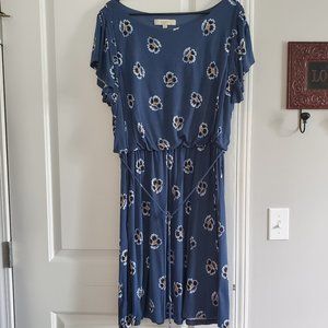 Loft floral dress XXL